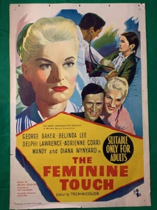 MOVIE POSTER ONE SHEET - AUSTRALIAN - THE FEMININE TOUCH - 1956 - Picture 1 of 1