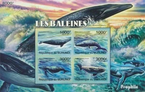 Briefmarken Burundi 2011 Mi Block 159 postfrisch Fische - Bild 1 von 1
