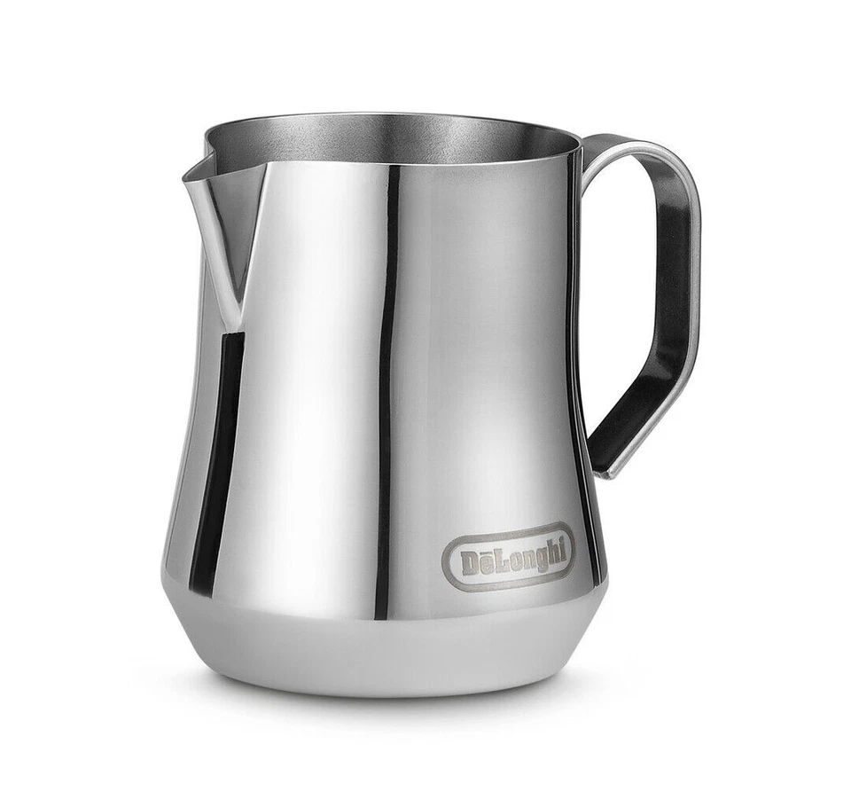 De'Longhi Milk Frothing Jug Polished Stainless Steel 350ml Direct from De'Longhi - Image 1 of 1