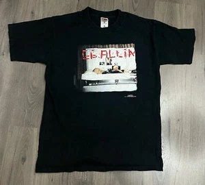 Vintage GG ALLINE T Shirt 1999 Licensed Tee In Memory Funeral Mobtown Punk Music - Picture 1 of 9