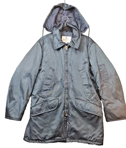 VTG 1950s Golden Fleece Titan Cloth Blue Work Jacket Detroit Style  Jack Rabbit! - Picture 1 of 12