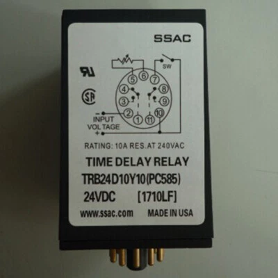 For TRB24D10Y10 24VDC Time Delay Relay - Image 1 of 3