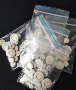 10set=170pz Ottimi cuscinetti in pelle per clarinetto materiale buono - Foto 1 di 7
