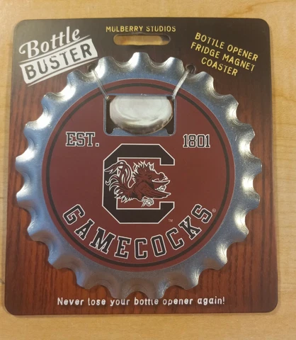 NEW! Mulberry Studios Bottle Buster - South Carolina Gamecocks - NCAA Licensed Cover