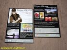Roger GLOVER (Deep Purple) - promo 1964-2010 Paintings Exh. Karte/card 15x21 cm