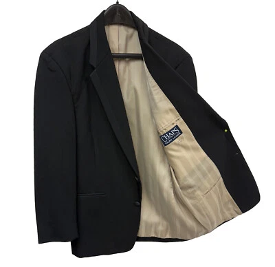 Chaqueta de Esmoquin Para Hombre 50R Vintage Chaps Ralph Lauren Hudson 100% Lana Hecha en EE. UU. Foto 1 de 4