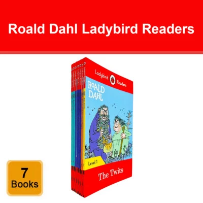 Ladybird Readers Roald Dahl Series 7 Books Collection Set (Level 1 - 4) NEW Pack - Image 1 of 3