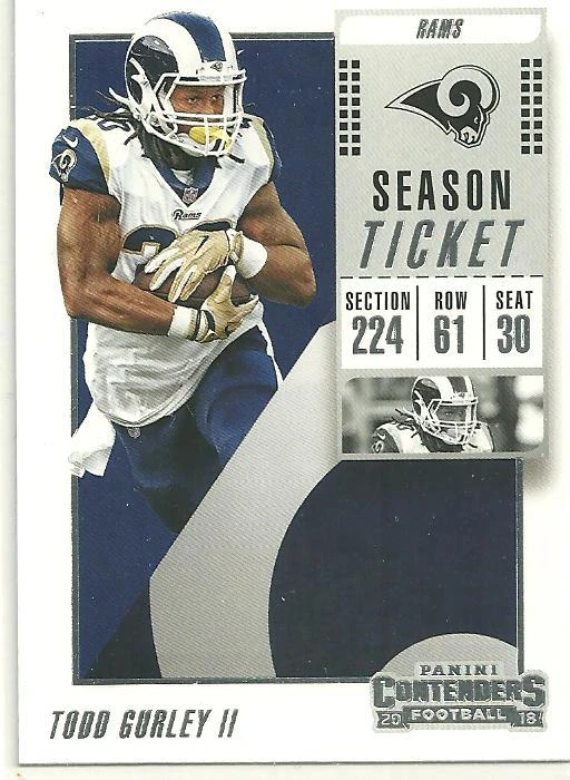2018 Panini Contenders Football Cards - U PICK - Image 1 of 1