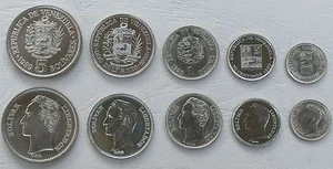 Venezuela KMS Kursmünzensatz 1989-1990 unz. - Bild 1 von 1