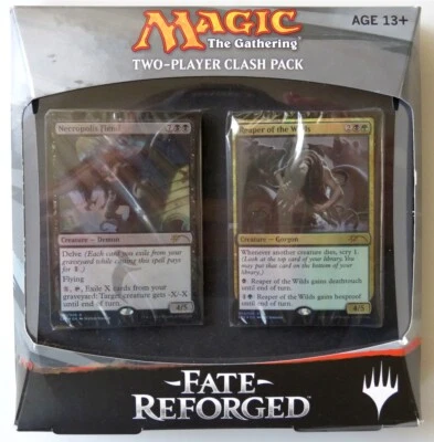 Fate Reforged MtG sealed TWO-PLAYER CLASH PACK 60 Card Deck x 2 Box - Image 1 of 2