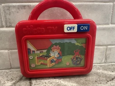 MINI TV MUSICAL VINTAGE CHICCO AÑOS 80 TOMY FIRST TOYS cuerda funciona Foto 1 de 4