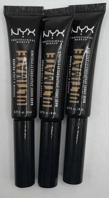 Imprimación de sombras y delineadores 3PK NYX ~ 0,27 FL OZ CADA UNO ~ PROFUNDIDAD MEDIA ~ SELLADA Foto 1 de 2