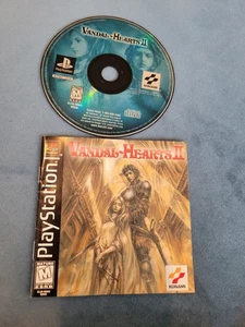 Vandal-Hearts II Sony PlayStation 1, 1999 PS1 disco y manual solo probado - Imagen 1 de 3