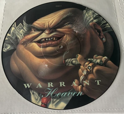 WARRANT-DIRTY ROTTEN FILTHY STINKING RICH-1988 UK IMPORT 12" PICTURE LP HEAVN P1 - Image 1 of 4