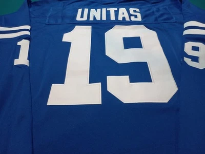 JOHNNY UNITAS PERSONALIZADO *XL* MANGA LARGA RETRO, COSIDO! Foto 1 de 4