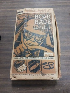 Eldon Indianapolis “8” Road Race Set w/Box 1963 - Picture 1 of 9