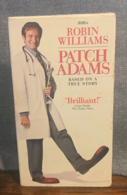 Patch Adams (VHS 1999) - Robin Williams - Acceptable Condition - Image 1 of 3