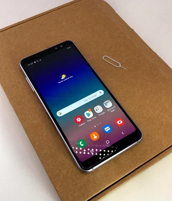 Samsung Galaxy A8 A530F 32GB Unlocked Blue Dark  Android Phone Warranty A Grad - Image 1 of 4