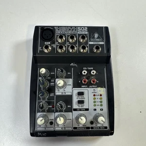 Behringer XENYX 502 Premium 5 Input 2 Bus Mixer (No Power Supply)  un Tested - Picture 1 of 3