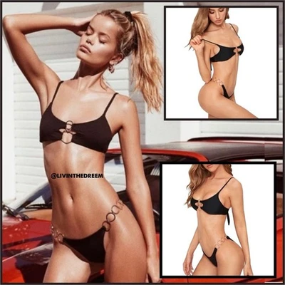 BEACH BUNNY Lexi Bralette Top DDD & Nadia Tango Bottom L - $285 Foto 1 de 4