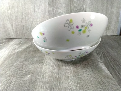 2 Gayety Rosenthal Continental China Soup Bowls  6 3/4”  Germany 1950's - Image 1 of 4