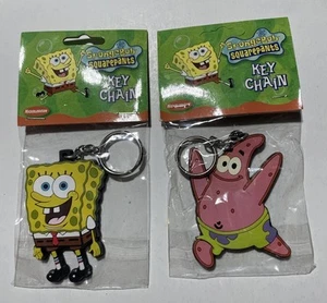 Portachiavi in gomma SpongeBob Squarepants & Patrick: 2001 Viacom C&D Visionary - Foto 1 di 7