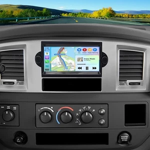 Autoradio passend für Dodge RAM 2006 2007 2008 Wireless Carplay 6,86" Android Au... - Bild 1 von 8