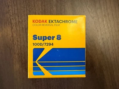 Kodak Ektachrome 100D Color Reversal Film #7294 (Super 8, 50' Roll) - Image 1 of 2