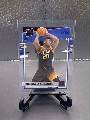 2020-21 Panini Clearly Donruss Udoka Azubuike  Rated Rookie Red #45/49 - Image 1 of 2