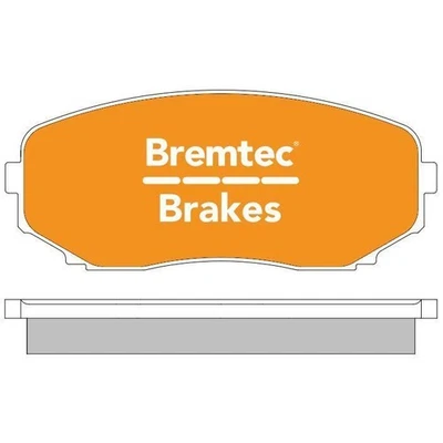 Trade-Line Front Brake Pads for Mazda CX-7 ER 2.2L Diesel R2AA 2009 - 2012 | BT1 - image 1 of 4