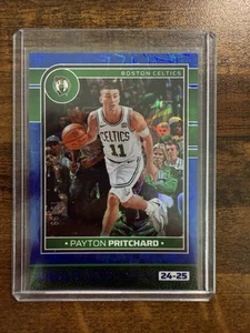 2024-25 NBA Hoops Blue Scope Payton Pritchard /99 Celtics - Picture 1 of 2
