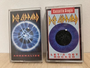 Def Leppard  -  Adrenalize & Let's Get Rocked  Cassette Tape  - Picture 1 of 9