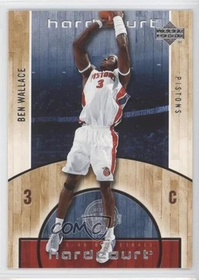 2005-06 Upper Deck Hardcourt Ben Wallace #22 HOF - Image 1 of 2