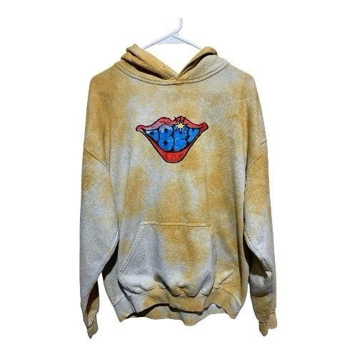 Sudadera Obey Worldwide Para Hombre Grande Amarilla Blanca Tie Dye Sudadera con Capucha Ropa de Calle Punk Foto 1 de 4