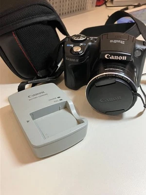 Canon PowerShot SX500 IS Compact Digital Camera 30x Zoom Tested with 32GB Card - Image 1 of 4