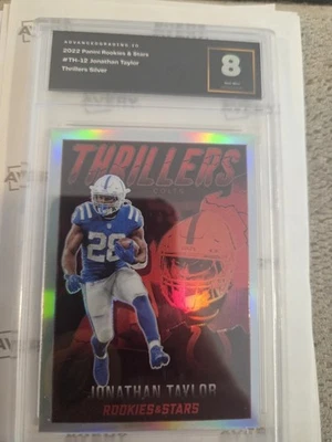 2022 Panini Rookies & Stars - Thrillers Jonathan Taylor #TH-12 Silver Prizm - Image 1 of 2