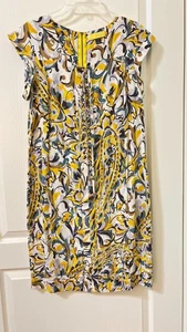 Soca St John Silk Paisley Floral Lacing Front DressSize Small - Picture 1 of 5