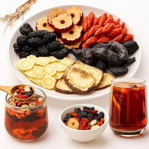 Ginseng six treasure tea , Kidney tea ,liver tea , red date tea , kidney health - Picture 1 of 19