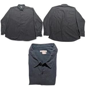 Carbon 2 Cobalt Shirt Mens XL Gray Long Sleeve Button Up EUC - Picture 1 of 4