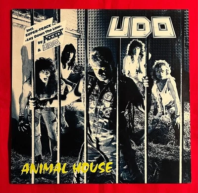 U.D.O.~ANIMAL HOUSE LP - EUROPEAN IMPORT ORIG PRESS - Image 1 of 4