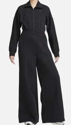 Nike  Sportswear Tech Fleece Windrunner Black Jumpsuit FB8798-010 Womens - Image 1 of 4