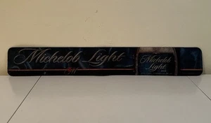 michelob light beer bar runner rail fabric rubber spill mat 22” Man Cave - Picture 1 of 6