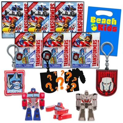 Bolsa cega Transformers para festa infantil - Pacote com 6 Transformers Mys... - Imagem 1 de 4