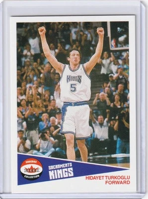 2001-02 Fleer Shoebox Collection Footprint /150 Hedo Turkoglu Hidayet #42 - Image 1 of 2