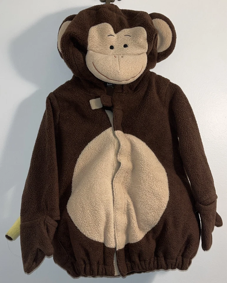 ANTIGUO AZUL MARINO Marrón Oscuro CHAQUETA MONO PANTALONES FELPA DISFRAZ HALLOWEEN 18-24 MESES Foto 1 de 4