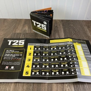 Beachbody Focus T25 Workout DVD Alpha & Beta Complete 9 Disc Set - Bild 1 von 15