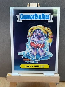 2013 Garbage Pail Kids Chrome Series 1 CHILLY MILLIE 32b - Picture 1 of 2
