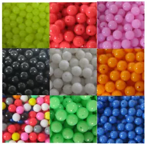 Cuentas de pesca marina 8mm 1a clase poste todos los colores luz / mixto 25 50 100 200 500 - Imagen 1 de 1