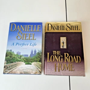 Lot Of 2 Danielle Steel The long Road Home/ A Perfect Life Hardcover Books - Picture 1 of 9