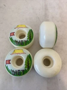 Diet Skateboards Wheel 55mm Skateboard Wheels Gone Camping Series New Opened Box - Picture 1 of 5